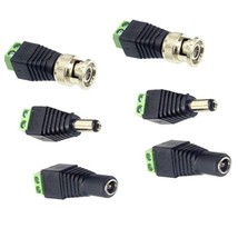 Pair Coax Cat5 Bnc Video And Power Balun Transceiver - £13.00 GBP