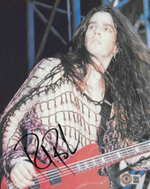 Rachel Bolan Skid Row Bassist signed autographed 8x10 photo proof Beckett COA - £77.86 GBP