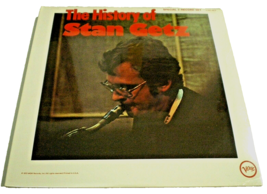 History Of Stan Getz Jazz 1972 Verve/MGM Records Dj Promo Sealed Vinyl 2 Lp Set - £18.80 GBP