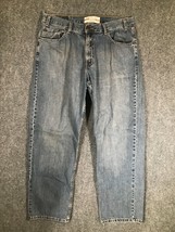 Levi&#39;s Authentics Relaxed Fit 36 Mens 36x32 Denim Jeans Pants Mid Rise C... - $18.09