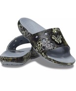 Crocs Mickey Mouse Icon Animal Prints Slides  M8/W10 Slip On Disney - $83.06 CAD