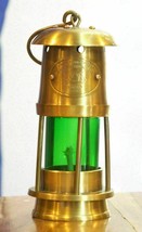 Vintage Brass Minors Oil Lamp~Antique Maritime Ship Lantern Nautical Boa... - $77.81