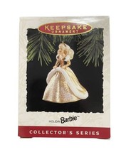 Holiday Barbie 1994 Hallmark Keepsake Collector&#39;s Series Christmas Ornament - £10.38 GBP