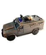 Police SWAT Truck Die Cast Metal Collectible Pencil Sharpener - $164.77 MXN
