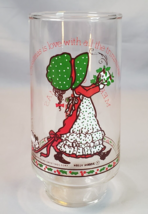 Holly Hobbie Coca Cola Glass Tumbler Christmas is Love Limited Edition Vintage - £9.28 GBP