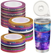 69 Rolls Line Striping Tape For Tumblers Making Holographic Pinstripe De... - £14.64 GBP