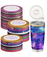69 Rolls Line Striping Tape For Tumblers Making Holographic Pinstripe De... - £14.60 GBP