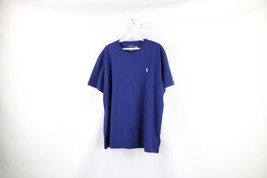 Polo Ralph Lauren Mens Size Large Short Sleeve Crewneck T-Shirt Blue Cotton - £23.70 GBP