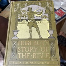 Hurlbut&#39;s Story Of The Bibbia per Young E Vecchio 1904, Copertina Rigida - £16.35 GBP