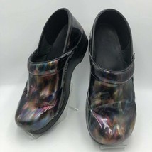 Dansko Women&#39;s Slip On Comfy Clogs Rainbow Petro Oil Design 38 EUR 7.5 t... - £23.72 GBP