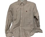 Cinch Button Down Shirt Men&#39;s Medium Western Wear Plaid Geometric - $15.93