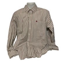 Cinch Button Down Shirt Men&#39;s Medium Western Wear Plaid Geometric - £12.62 GBP