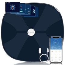 Lepulse Wifi Digital Weight Scale With Body Fat, Water Weight, Bluetooth Bmi - £103.87 GBP