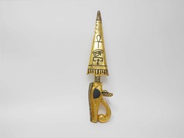 dagger. Pharaonic dagger. Eye of Horus dagger. Covered with gold leaf. Pharaonic - £152.84 GBP