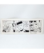 BRENDA STARR Comic Strip Original Art SIGNED by Artist Ramona Fradon 198... - $139.00