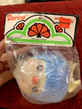 Darice Craft Supplies 3" Doll Head & Hands Blue Yarn Hair  # 50019 - $167.34 MXN