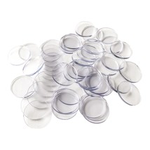 Clear Acrylic Poker Chip Spacers (50Pcs Per Lot)  - £15.68 GBP