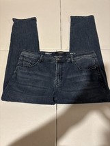 Liverpool Relaxed Fit Straight Leg Blue Jeans Men’s Size 40x32 Dark Wash - $24.95
