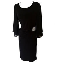 Lori Michaels Rhinestones Dress black S - $30.00