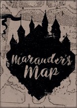 Harry Potter Marauder&#39;s Map Image Refrigerator Magnet NEW UNUSED - £3.18 GBP