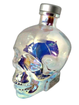 CRYSTAL HEAD VODKA Skull AURORA BOREALIS DAN AYKROYD 750ML EMPTY BOTTLE ... - $42.56