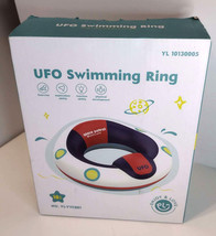 UFO Baby Float Ring Inflatable Pool Swim Swimming ring 18 mo + - £7.52 GBP