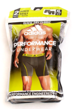 Adidas Black Performance Boxer Brief Underwear 2 in Package New Package Men&#39;s XL - £22.88 GBP