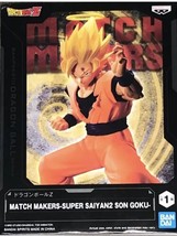 Dragon Ball Figure Super SAIYAN2 Son Goku Match Makers Banpresto New Sealed - £32.81 GBP