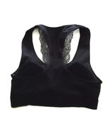 Tranquil &amp; True Womens Comfort Bra Ribbed Seamless Racerback Black Size ... - $17.93 CAD