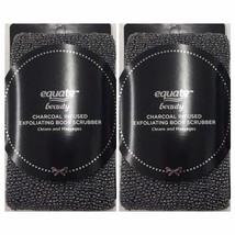 Equate Charcoal Infused Exfoliating Body Scrubber Cleanses &amp; Massages (P... - €8,44 EUR