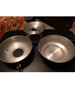 Vintage Nasco Italy 3 Pc Hammered Aluminum Casserole Dish / Cooking piec... - $498.55 MXN