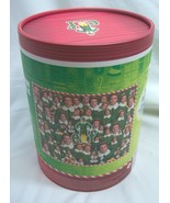 ELF Christmas Holiday JIGSAW PUZZLE 1000 Pieces IN NEW SEALED CANISTER - $303.48 MXN