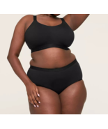 Lane Bryant CACIQUE Cotton NO WIRE Full Coverage Bra BLACK 48B 50C 46A 5... - $67.03 CAD
