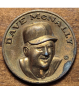 1969 Dave McNally Baseball Centennial Series Brass Commemorative Coin Token - $9.02 CAD