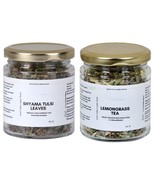 Tulsi Leaves Tea � 20g | Lemongrass Leaves Tea � 25g | Herbal Tea | Holy... - $57.37 CAD