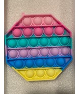 Octagon Shaped 4.5&quot; Fidget Bubble Popper *Pre-Owned/No Package* mmm1 - $151.86 MXN