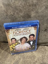 Florence Foster Jenkins (Blu-ray + DVD) Meryl Streep Hugh Grant New - $8.91