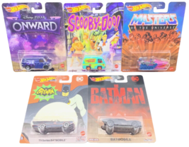 Hot Wheels Premium Batman Batmobile Scooby-Doo Onward Masters of the Uni... - £30.02 GBP