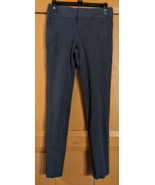 Banana Republic Martin Fit Charcoal Gray Stretch Trouser Pants Women&#39;s S... - $19.24