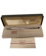 Vintage Cross Pen Chrome - In Box W/booklet - ICN 20132 “The Center” - $22.87