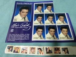 Elvis Presley stamps Lot 10 pcs.  - £13.26 GBP