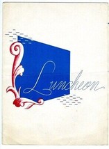 Hotel Statler Terrace Room Luncheon Menu Boston Massachusetts 1944 - £37.47 GBP