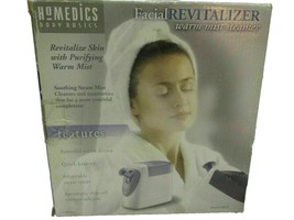 Homedics Electric Facial Revitalizer Warm Mist Steamer With Purifying Wa... - $98.00