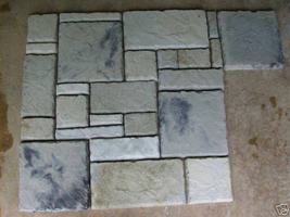 Make Castle Stone Pavers Concrete For Pennies a Foot with 29 Molds, Supplies Kit image 4