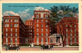Rochester-Minnesota White Border Postcard Colonial Hospital Now Mayo Clinic bk42 - £3.87 GBP