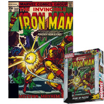 Iron Man #112 3D Lenticular 300pc Jigsaw Puzzle Multi-Color - £19.65 GBP