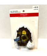 Vintage Tiny Treasures Christmas Village Old Snow Covered Door Repaired ... - £12.47 GBP