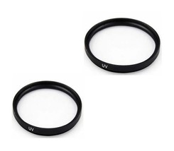2X UV Filters For Sony HDR-SR7 HDR-SR8 HDR-UX5 HDR-UX7 HXR-MC1500P HXR-M... - $10.31