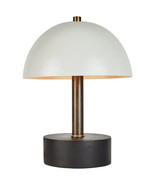 &#39;Nena&#39; Table Lamp in White Metal and Wood by Universaltwilight-07 - €348,98 EUR