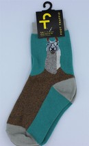 Foot Traffic Socks - Kids Crew - Llamas - Size 12-5Y - $6.79
